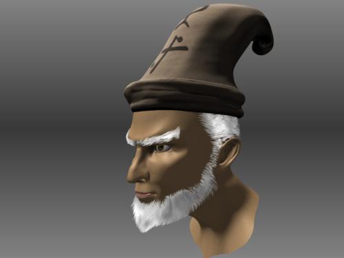 old religious man head preview image